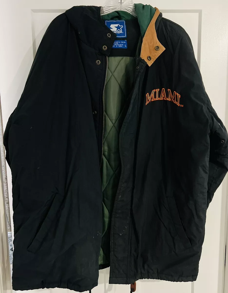 Miami hurricanes shop classic starter jacket