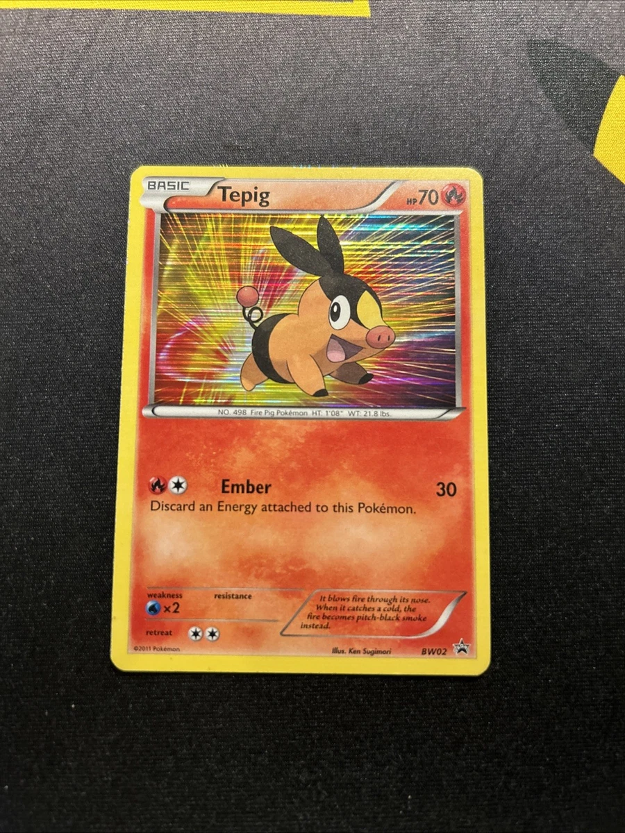 Holo Pokémon TCG Black & White Collectible Individual Rare Card