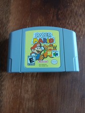 Nintendo's 2001 Paper Mario Game Cartridge for N64