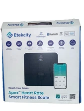 Etekcity - Voyage HR Smart Fitness Scale - Black. Missing Charging Cable