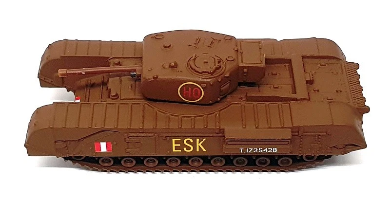 Corgi Appx 9cm Long Diecast CS90637 - Churchill MkIII Tank - Brown - Image 4 of 4