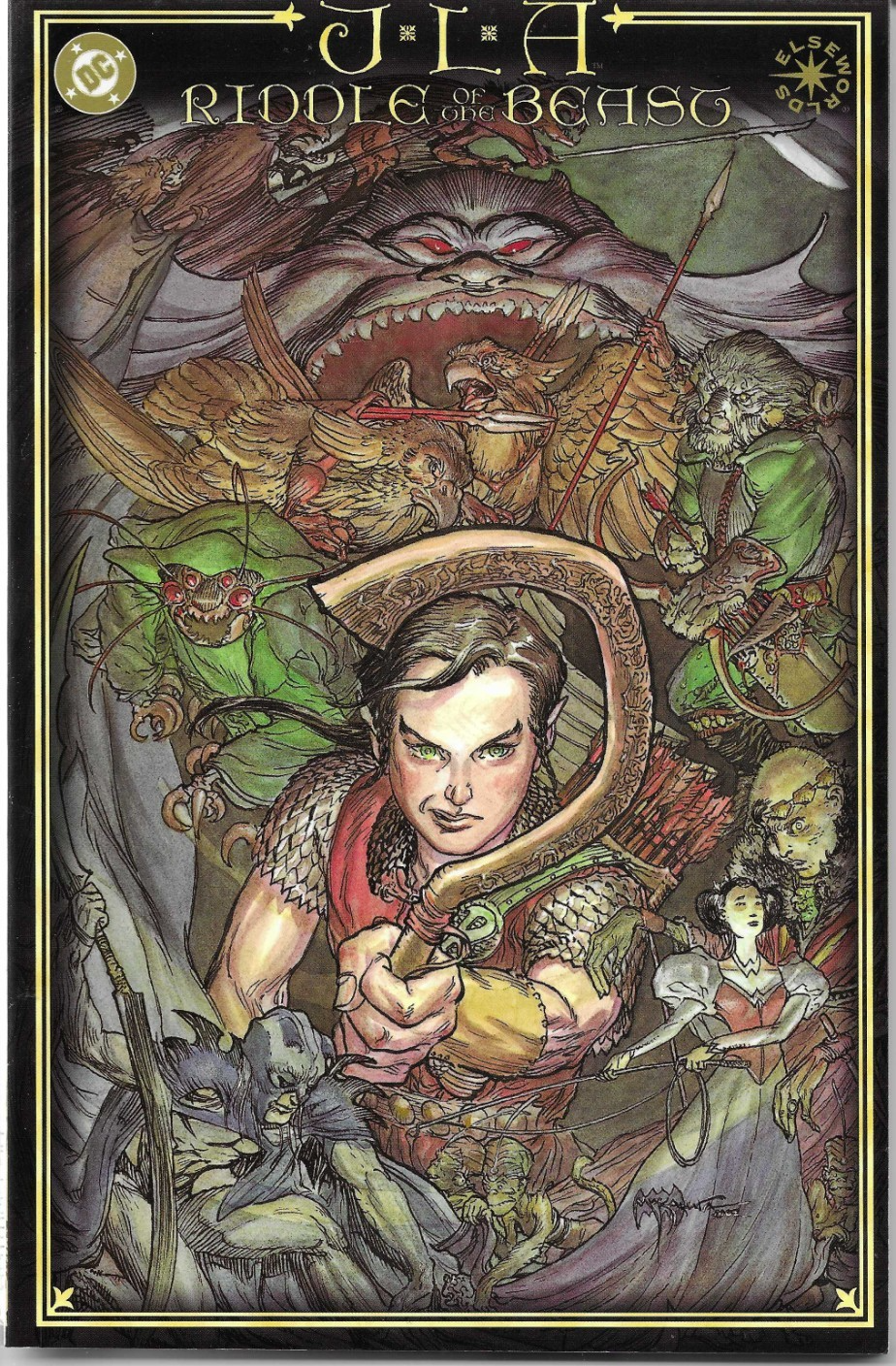 JLA - RIDDLE OF THE BEAST Graphic Novel (S)