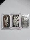 Ramdom SilverTowne Or Sunshine Mint 1 oz .999 fine silver bar. Seal 🇺🇸 🌎.