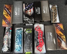 M-TECH USA Set of 12 Ballistics Tactical Brand New Knifes (Mix)