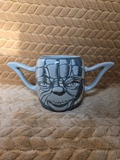 Genuine Disney Store Star Wars Yoda Lucas Films Coffee Tea Mug Large New Unsused