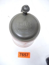 7657.      Alter Fayence Bierkrug  HB Deko Krug  Bierkrug 0,5 L