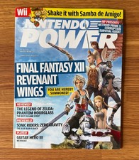 Nintendo Power Magazine Vol 221 Nov 2007 Final Fantasy XII Revenant Wings Poster