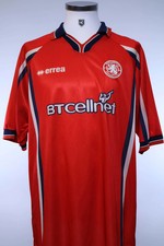Original Authentic Middlesbrough 1999/00 Home Shirt - XL