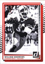 2025 Donruss William Andrews #247 Atlanta Falcons FREE SHIPPING
