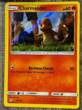 Charmander 4/18 Common Detective Pikachu Pokemon Holo LP