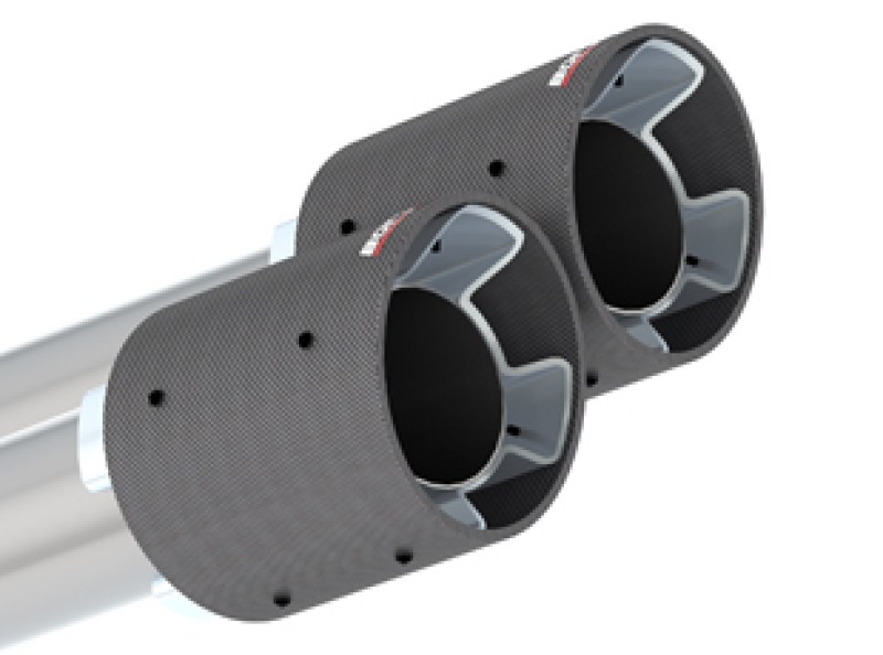 Borla 3" ATAK CatBack Exhaust w/ Carbon Fiber Tips for 2020 Ford GT500 5.2L AT