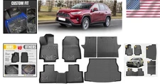 KARPAL Floor Mats Fit for Toyota RAV4 2019-2025 (Include Hybrid), Custom Fit All