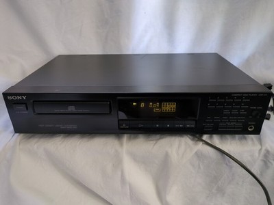 Sony CDP-211 CD-Player getestet schwarz 1991-1993 vintage retro