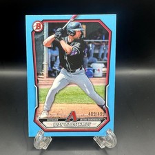 2026 Bowman Ryan Waldschmidt Sky Blue Base 489/499 Arizona Diamondbacks