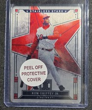 Ken Griffey Jr Stainless Stars /99 - 2025 Panini Impeccable - Cincinnati Reds