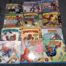 2002 Marvel | SPIDER-MAN Board Books Lot of 12 | RARE Comic Fujimoto Paradise