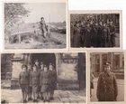Four Vintage c1940s Photographs Women Military Int WAAF WW2