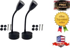 12V RV Reading Lights with USB Charging Port 3-Color Temperature, Stepless