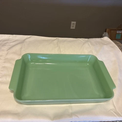 ANCHOR HOCKING JADEITE FIRE KING 2000 BAKING DISH 3 Qt 9 X 13