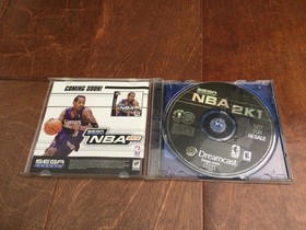 NBA, NFL, & World Series Baseball 2K1 Dreamcast Sport Game Lot