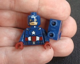 Lego Marvel Super Heroes Captain America Minifigure sh0014 from 6865