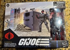G.I. Joe Classified  151  Trench Viper & Cobra Modular Fortification IN HAND NEW