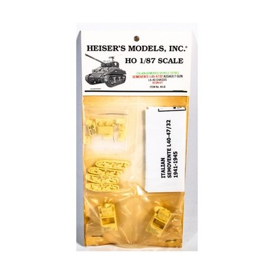 Heiser's M Models 1/87  Italian Armored Vehicle Series - Semovente L40-47/ New