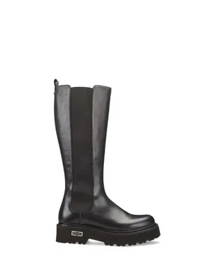 CULT STIVALE DA DONNA IN PELLE NERO CON ELASTICI E CERNIERA ART. CLW331000