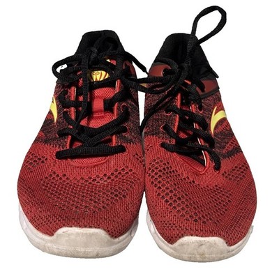 ANTA Men s Athletic Training Shoes Size 8 Red Black Lightweight Gym Sneakers