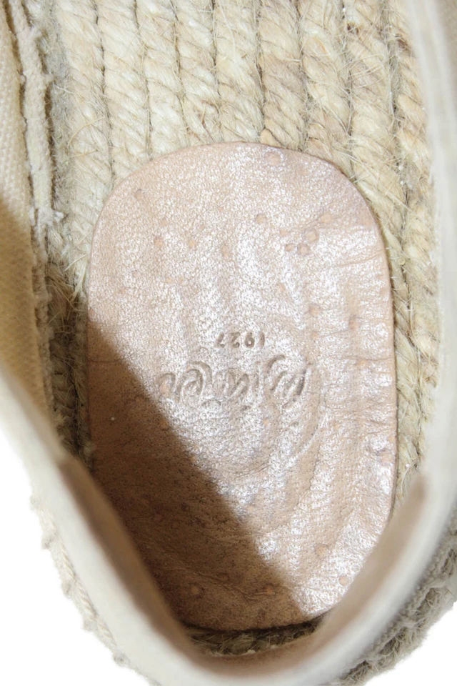 Castaner женщин холст Espadrille поскользнуться на мокасины туфли бежевый размер 7 - Изображение 3 из 4