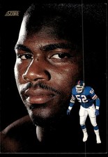 1991 Score Pepper Johnson New York Giants #152