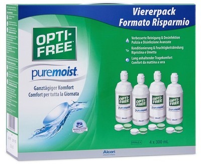 Opti-Free Puremoist 4X300ML All-in-One Lösung von Alcon