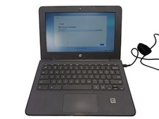 HP Chromebook 11A GG EE 11" Chrome OS 4GB / 16GB SSD with Power Adapter - WORKS