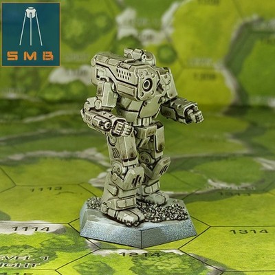 Hunchback HBK-4G | Sir Mortimer Bombito | 3D-Printed Miniature for Battletech