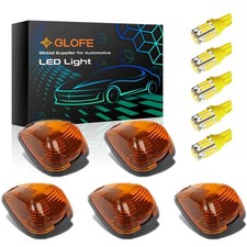 Led Amber Cab Roof Marker Lights For Ford F-series Trucks 5pcs Led Amber Cab Roof Marker Lights For Ford F-series Trucks 5pcs