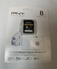 PNY 8G SDHC SD card for Nikon Coolpix 1 J1 J2 V1 V2 L610 D3200 D3100 camera