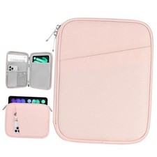 8-9 Inch Tablet Sleeve Bag Carrying Case for iPad mini 7th/6th 8-9 inch Pink