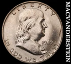 1949-D Silver Franklin Half Dollar - FBL - Choice Gem Brilliant Unc  #i6044