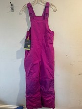 All In Motion Snow Purple Bib Girls size XL 14 Brand New