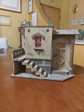 Presepe casa del centurione 24x27 legno prima metà XX secolo