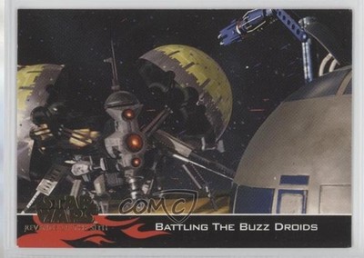 2005 Topps Star Wars: Revenge of the Sith Storylines Battling Buzz Droids 1b9b