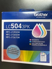 Genuine Brother LC5043PK Cyan Magenta Yellow Ink Cartridges 1355 1365 1367 1113