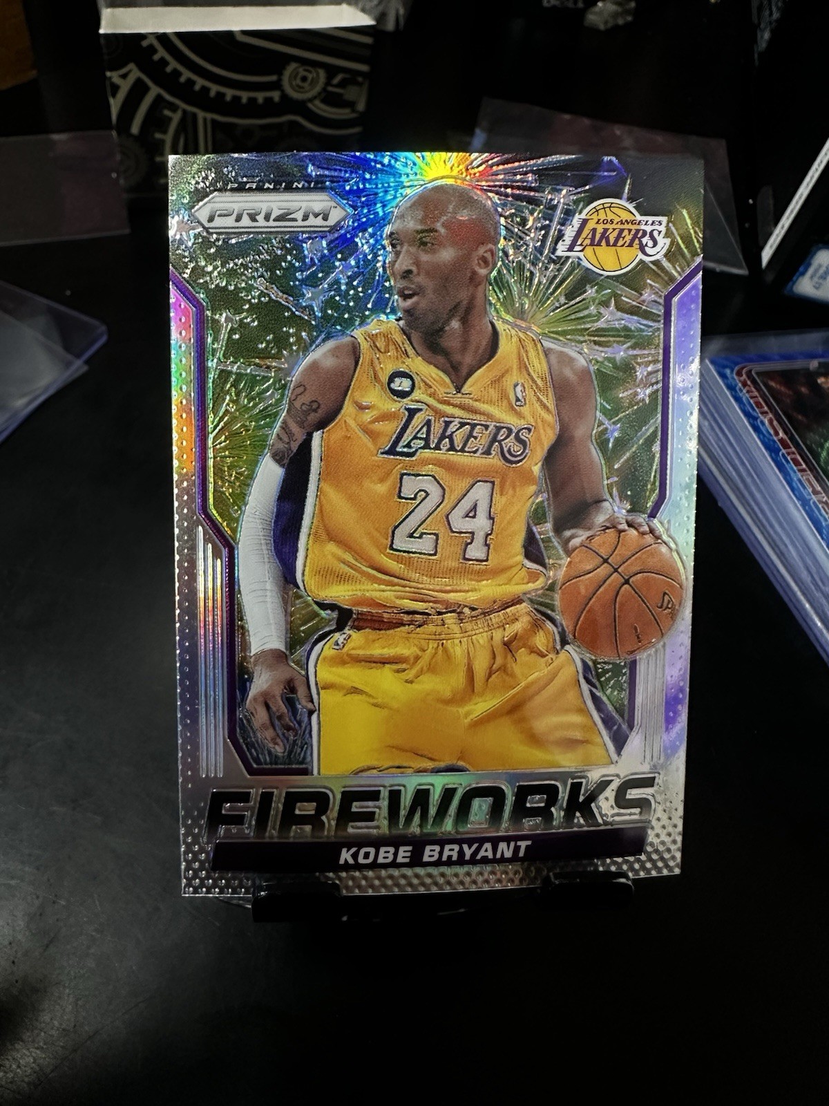 2014-15 Panini Prizm - Fireworks Prizm Kobe Bryant #2