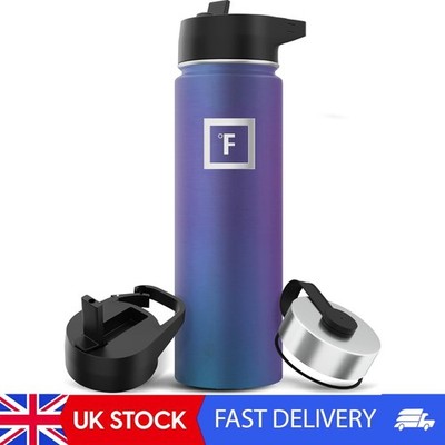 Isolierflasche mit Strohhalm - 650/950/1200/1800 ml - auslaufsicher