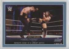 2015 Topps WWE Road to Wrestlemania Wal-Mart Blue Daniel Bryan #86 1s8