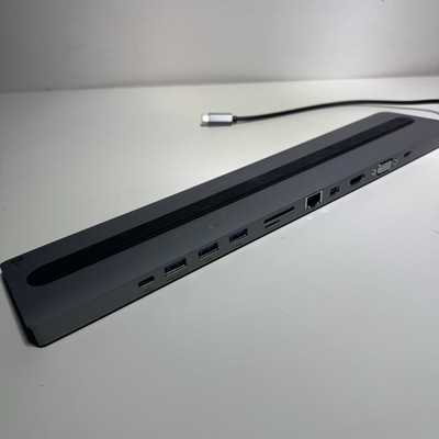 Iogear USB-c Laptop Docking Power Delivery GUD3C35 85W 4k HDMI 9-port