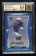 2020 Leaf Metal Draft Blue Rainbow 23/35 James Proche BGS 9.5 GEM MINT Auto e8i