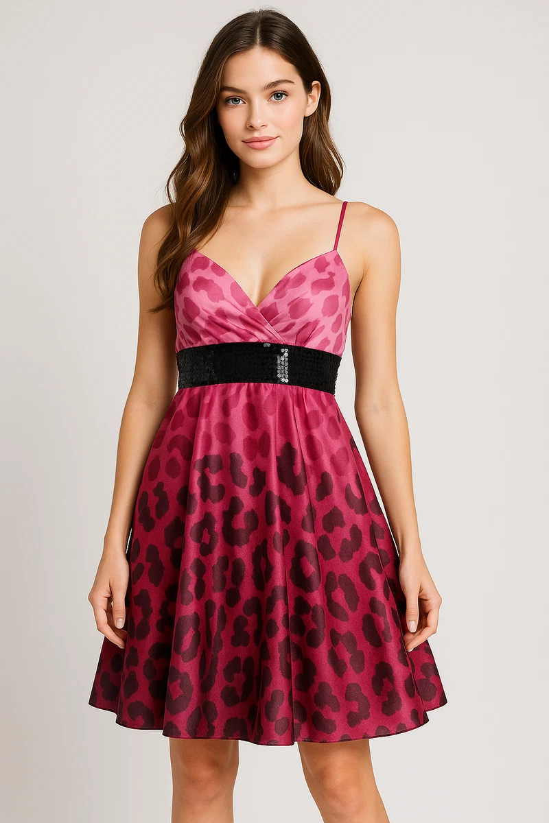 Sequin Animal Print Dresses for Women for sale | eBay
