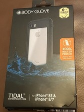 Body glove tidal Waterproof Black Case iPhone SE  8/7 New