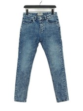 Next Women's Jeans W 30 in Blue Cotton with Other Skinny